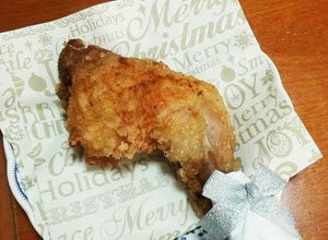 ふっくらジューシー骨付き鳥モモ揚げ-レシピのメイン写真