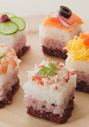 母の日　パーティ　おもてなし　寿司　-レシピのメイン写真