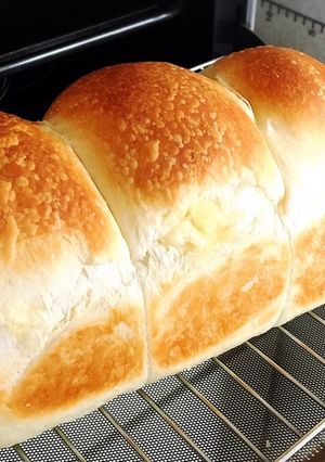 捏ねない食パン-レシピのメイン写真