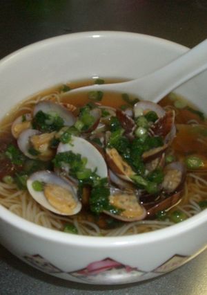 優しい味☆あさりのそうめん-レシピのメイン写真