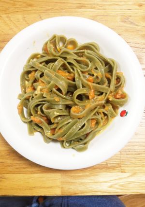 トマトのクリームソースパスタ-レシピのメイン写真