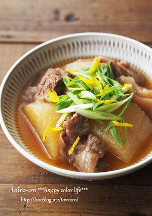 圧力鍋とおでんの素で簡単！牛すじ大根-レシピのメイン写真