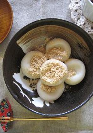 豆腐白玉だんご☆きなこ黒蜜添え-レシピのメイン写真