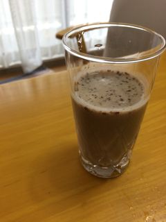 バナナココア豆乳ドリンク-レシピのメイン写真