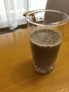 バナナココア豆乳ドリンク-レシピのメイン写真