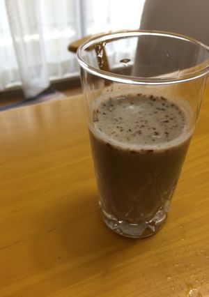 バナナココア豆乳ドリンク-レシピのメイン写真