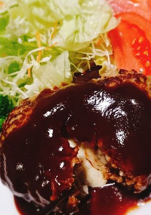 基本のふっくらハンバーグ☆-レシピのメイン写真