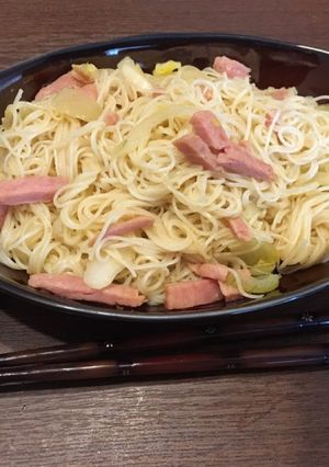 カレーそうめんチャンプル-レシピのメイン写真