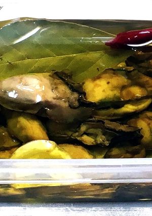 『冬季保存食』牡蠣のオイル漬け-レシピのメイン写真