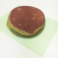 รูปของ 青汁パンケーキ♪　抹茶味な完全食!！