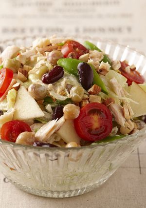 野菜もお豆もたっぷりチョップドサラダ-レシピのメイン写真