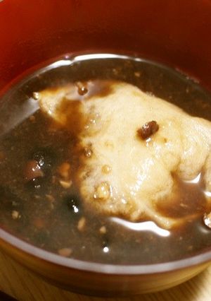 黒豆煮リメイク&余ったお餅で黒豆ぜんざい-レシピのメイン写真