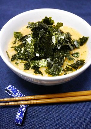 海苔たっぷり☆卵かけご飯(わさび醤油)-レシピのメイン写真