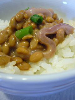 納豆と塩辛?!-レシピのメイン写真