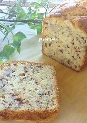 バレンタインに！チョコとバナナのケーキ-レシピのメイン写真
