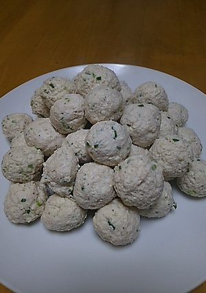 超簡単‼鶏ムネミンチで肉団子(作り置き)-レシピのメイン写真