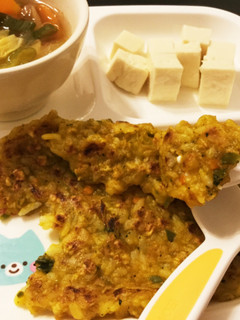 オートミールの野菜おやき【離乳食後期〜】-レシピのメイン写真