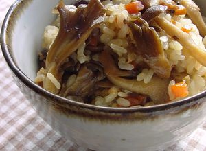 きのこ山盛りのあまから混ぜごはん。-レシピのメイン写真