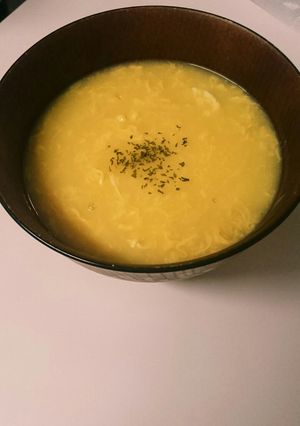 中華風コ－ンスープ-レシピのメイン写真