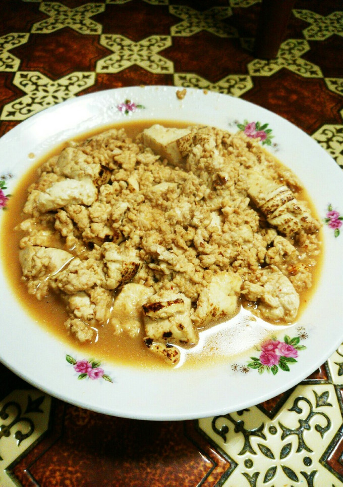 簡単！豆腐のそぼろ炒め-レシピのメイン写真