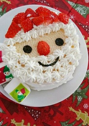1歳からのクリスマスケーキ-レシピのメイン写真