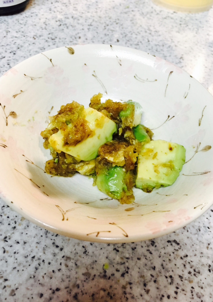 アボカドと海苔佃煮のおろし和え-レシピのメイン写真