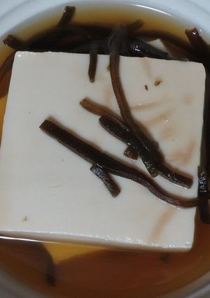 豆腐の塩昆布煮-レシピのメイン写真