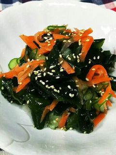 ワカメの酢の物-レシピのメイン写真