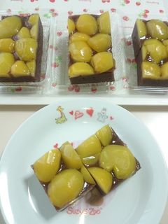 《栗蒸しようかん》-レシピのメイン写真