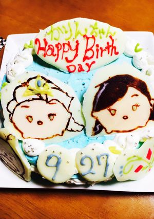 アナ雪チョコケーキ-レシピのメイン写真