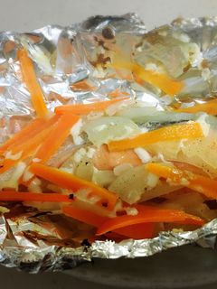 サケの包み焼き-レシピのメイン写真