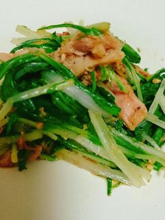 水菜の胡麻和え♪ツナ入り♡-レシピのメイン写真