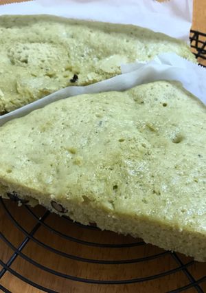 レンジで 黒豆抹茶蒸しパン(*^o^*)-レシピのメイン写真