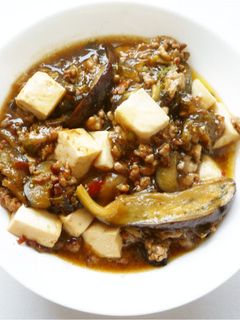 なすと豆腐の四川麻婆茄子豆腐-レシピのメイン写真
