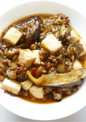 なすと豆腐の四川麻婆茄子豆腐-レシピのメイン写真