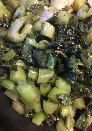 ご飯がとにかくすすむ野沢菜炒め-レシピのメイン写真