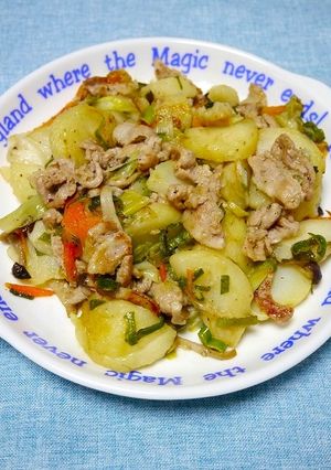 煮ないで焼いちゃいました！塩肉じゃが-レシピのメイン写真