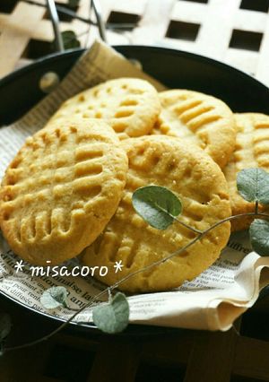 mサクホロ！ピーナツバタークッキー-レシピのメイン写真