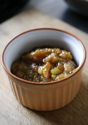 ねぎ味噌鉄フライパン屋の鉄フライパン料理-レシピのメイン写真