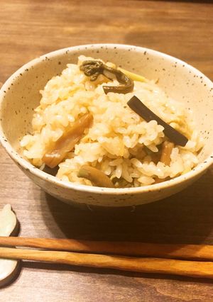 簡単！我が家の山菜ごはん-レシピのメイン写真