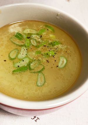 驚く程に簡単！ごま油香る中華スープ-レシピのメイン写真