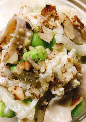大根と蕎麦の麹ドレッシングサラダ-レシピのメイン写真