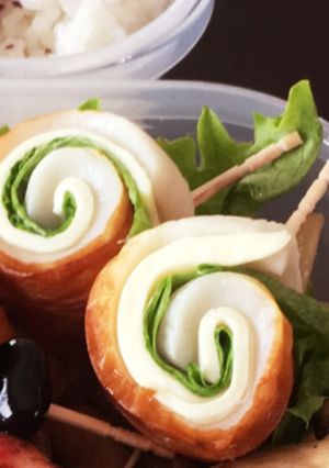 お弁当の隙間埋めに クルクルチーズちくわ-レシピのメイン写真