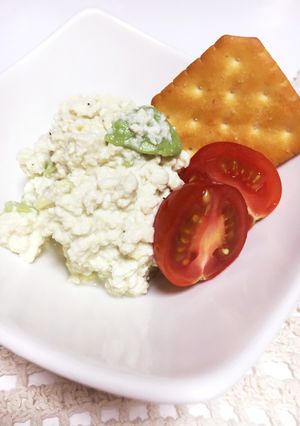 豆腐とアボカドのレモン和え-レシピのメイン写真