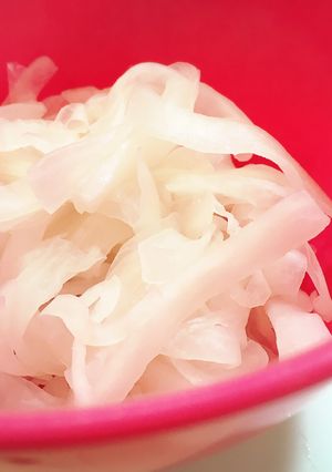裏ワザ♡塩揉み野菜から出た水分の絞り方-レシピのメイン写真