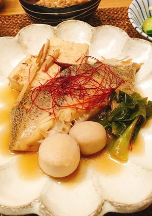 フライパンで簡単おいしい☆カレイの煮付け-レシピのメイン写真