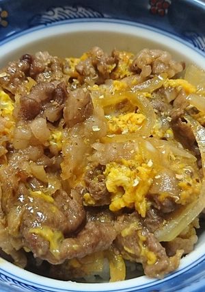 あまから♪肉卵丼-レシピのメイン写真