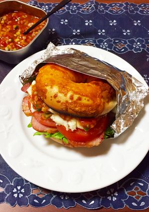 覚書♪♪BLTサンド〜サルサソース美味〜-レシピのメイン写真