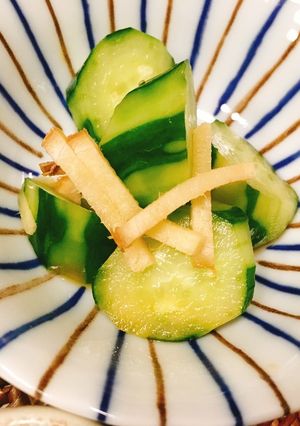 超簡単☆おいしい☆生姜キュウリ漬-レシピのメイン写真