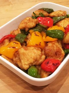 鶏胸柔らか甘酢あえ-レシピのメイン写真